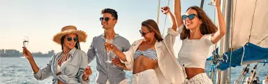 Sightseeing vs Party Yacht